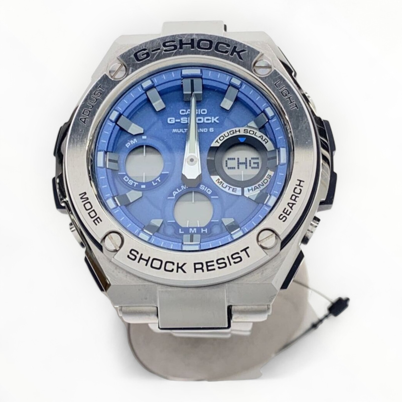 CASIO Solar Ana-Digi Silver Watch for Men 2.01