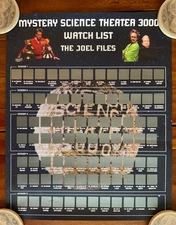 MST3K The Return 2017 Scratch Off Posters set of 3 