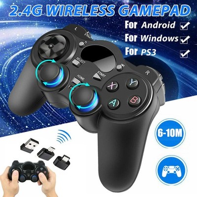 2.4G Wireless Game Controller Android Gamepad PC Joystick USB Gaming Controller