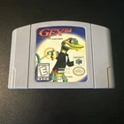 Gex 64: Enter The Gecko ( Nintendo 64 N64 1998 ) Authentic Tested Game Only