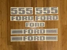 Ford 555 Decal Kit Replacement Stickers Backhoe Equipment Decals Ford 555 Loader
