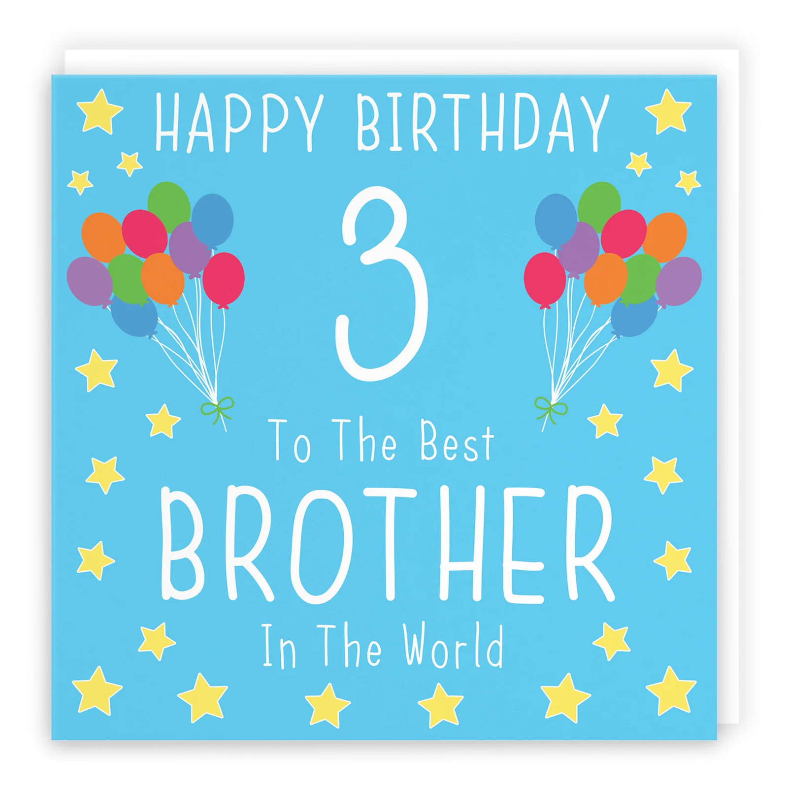 3rd Brother Birthday Card Iconic