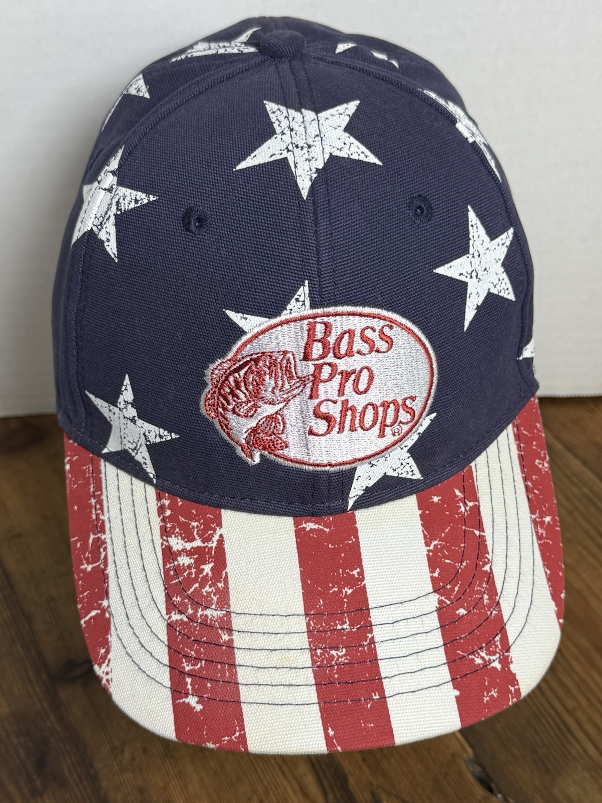 Cap Red White Blue Usa Flag Snapback Embroidered