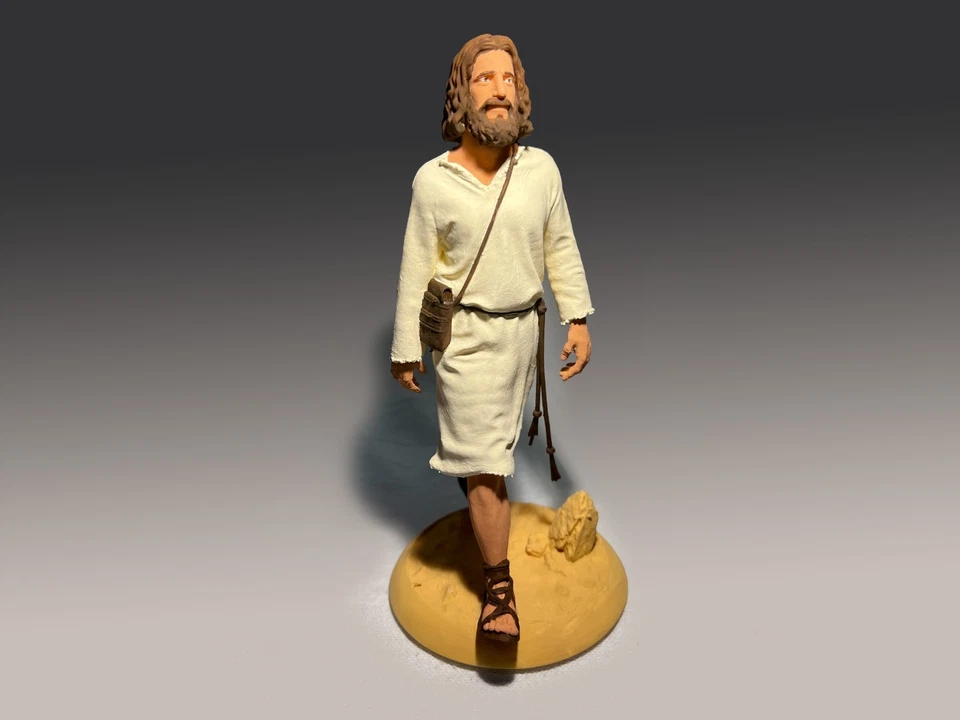 The Chosen - Walking Jesus Figure  – Handcrafted Christian Collectible Art - Image 2 of 4