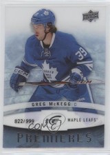 2014-15 Upper Deck Ice Ice Premieres 822/999 Greg McKegg #111 0f2
