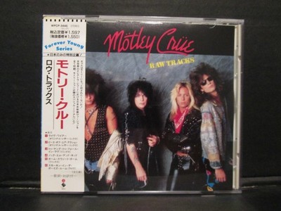 Motley Crue - Raw Tracks Rare Japan Edition OBI