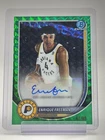 ENRIQUE FREEMAN 2025-26 BOWMAN CHROME ROOKIE AUTO GREEN GEOMETRIC /99 Q3882