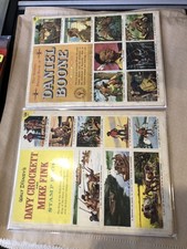 Walt Disney's Davy Crockett & Mike Fink and Daniel Boone 1955 Stamp Book vintage