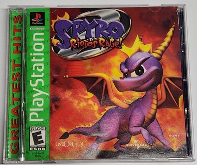 Spyro 2: Ripto's Rage (Sony PlayStation 1, 1999) PS1 CIB Complete, Tested