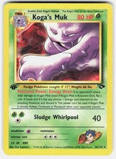 Koga's Muk 26/132 Rare Gym Challenge Pokemon 1st Edition Heavily Played on eBay