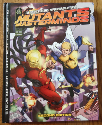 Mutants & Masterminds Core Book Second Edition - 2009 Hardcover (GRR2501)