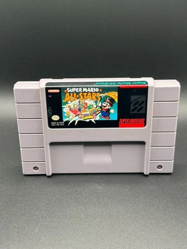 Snes Super Nintendo Super Mario All-Stars Game Tested