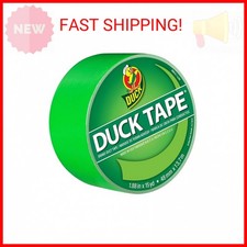 Duck Tape Colored Duct Tape, 1.88 in x 15 yd, Lime Green