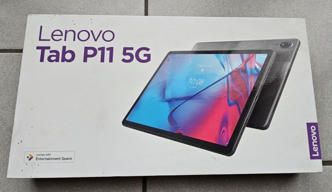 Lenovo Tab P11 5G 8GB 256GB 11” TB-J607Z + Custodia e Caricatore