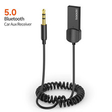 Bluetooth 5.0 Audio Reciver Dongle for Car USB to 3.5Mm Jack AUX BT Transmitter