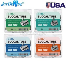 50Sets Dental Ortho Buccal Tubes 1st Molar Roth/MBT 018/022 Bondable Non-Conv