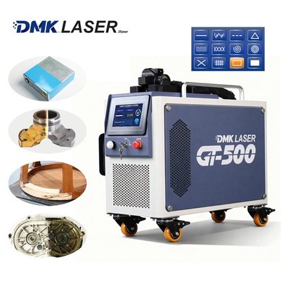 DMK New Air Cooled Pulse Laser Cleaning Machine GT-500 With New Cleaning Head