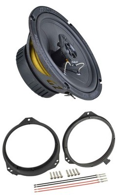 Ground Zero 2-Wege 120Watt 16,5cm Lautsprecher für Opel Astra Corsa Omega Tigra