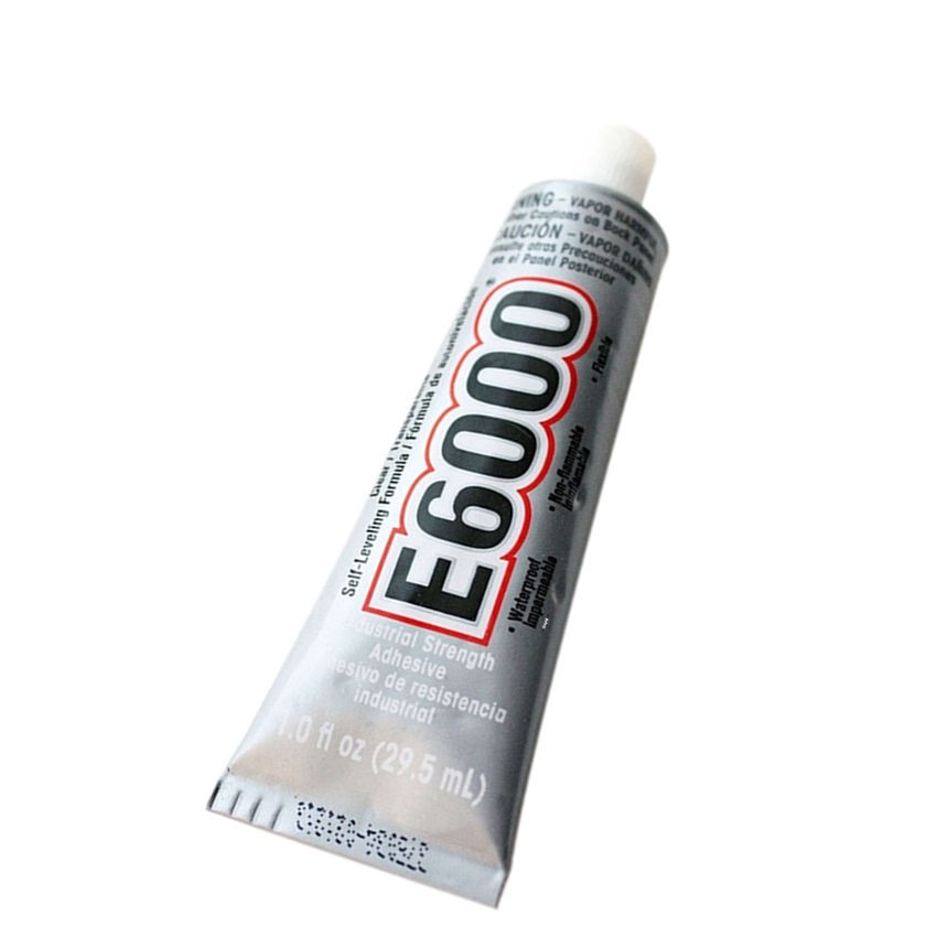 E6000 Glue for Druzy Making Craft Supplies 1oz Nozzle Permanent Adhesive Earring
