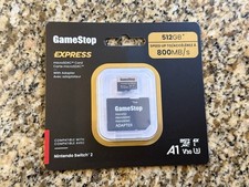 GameStop 512GB Express Micro SD Card for Nintendo Switch 2 - BRAND NEW