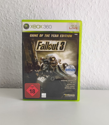 Fallout 3   Game of The Year Edition   Microsoft Xbox 360   Komplett m. 2 CDs  
