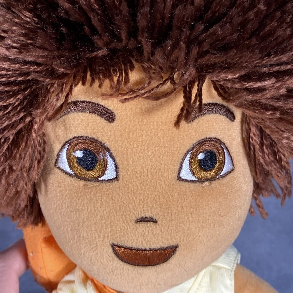 Dora The Explorer Fisher Price, & Diego Ty Beanie Baby Plush Stuffed Dolls - Image 2 of 4