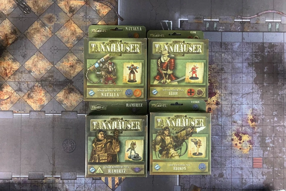Десять миниатюрных наборов Tannhauser плюс настольная игра Tannhauser 2011 - Изображение 2 из 4