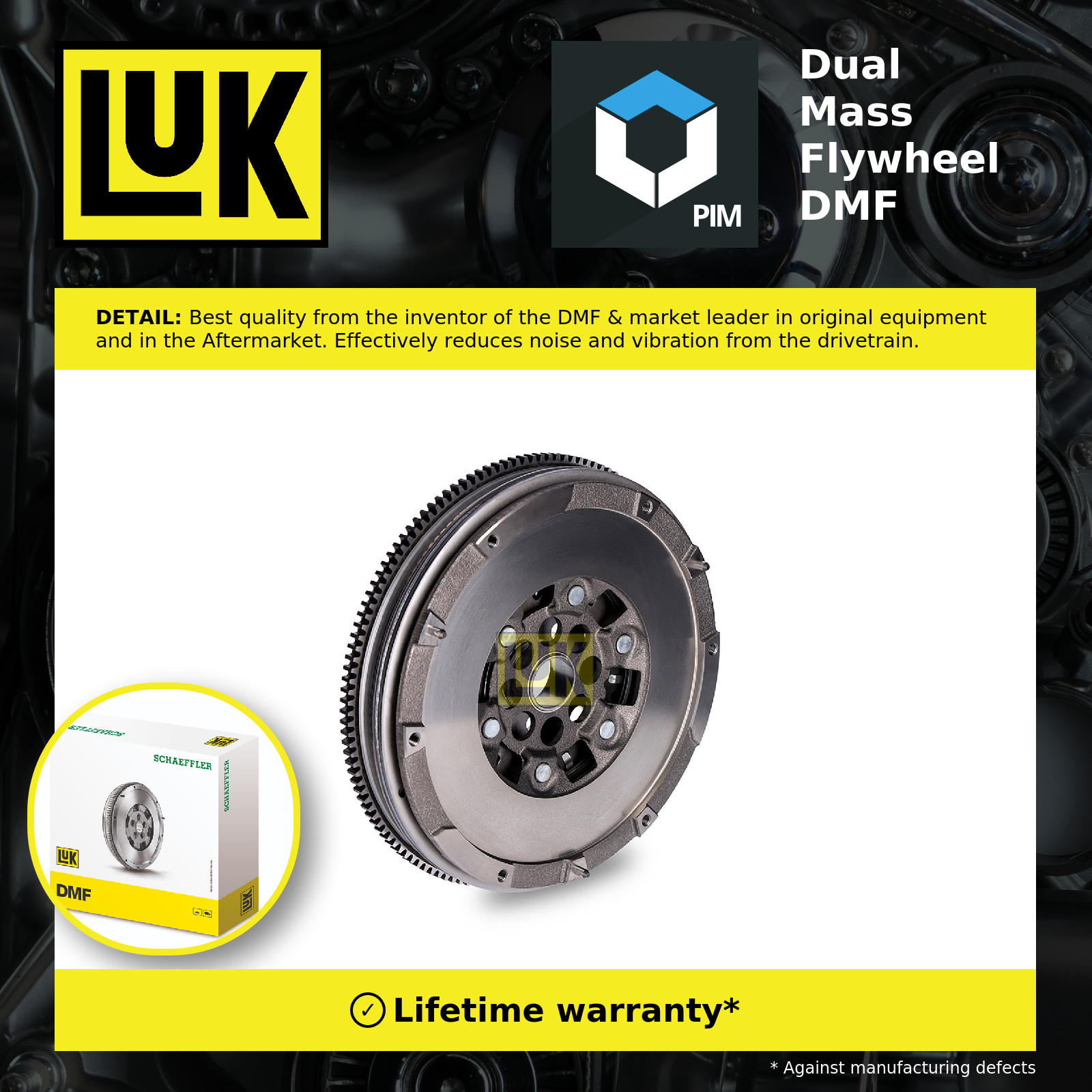 Dual Mass Flywheel DMF fits VAUXHALL ASTRA H 1.7D 04 to 11 Z17DTH LuK 55564465