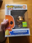 Funko Pop Games Pokemon Charmander Metallic #455 SDCC 2022 SUMMER EXCLUSIVE READ