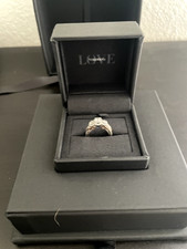 Preços baixos em Diamond Vera Wang Love Collection anel de noivado