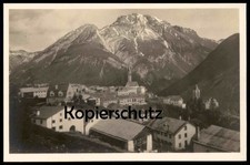 OLD POSTCARD SENT PANORAMA TOTAL VIEW GRAUBÜ...