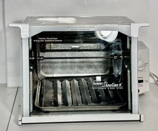 Ronco Compact SHOWTIME PLUS + Rotisserie & BBQ Oven White Model 3000T