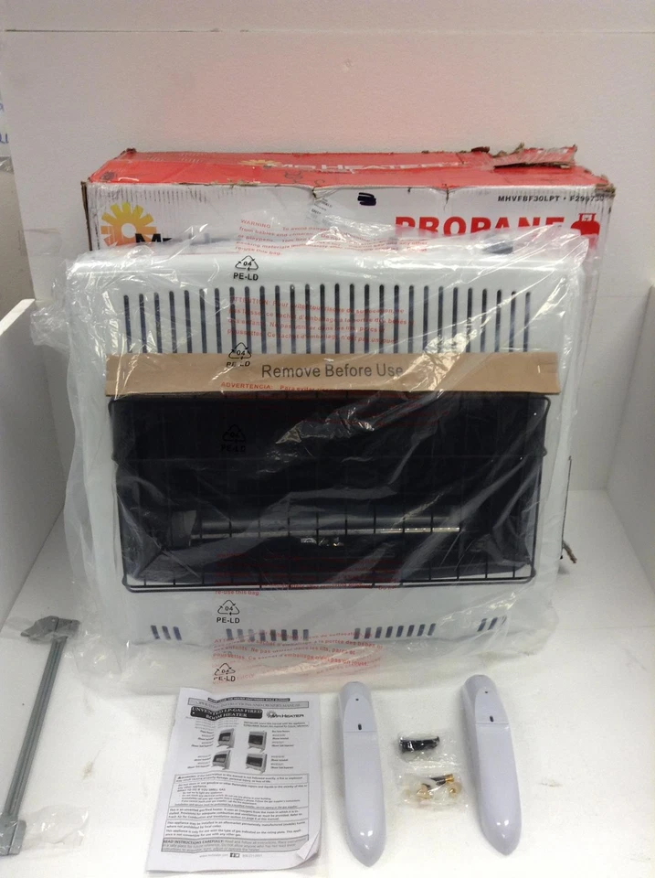 NEW Mr. Heater F299730, 30,000 BTU Blue Flame Propane Heater w/Manual Legs Screw - Image 2 of 4