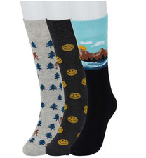  BIG DEAL  Men's Sonoma Goods For Life  3-pack Mixed Novelty Socks