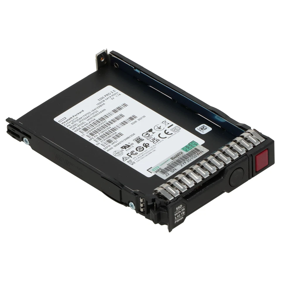 HPE PM883 1,92TB 6G SATA SSD 2,5" SFF - P18484-001 P18426-B21 MTFDDAK1T6TDS