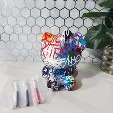 Hello Kitty Graffiti Sephora Makeup Brush Holder 4pc Set Sanrio