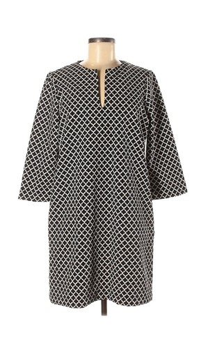 karen kane embroidered tiered dress Karen Kane Puff Sleeve Tiered Dress Women's Dress Black : XL