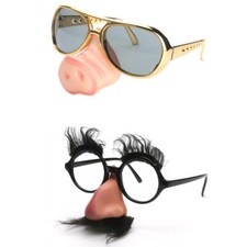 Novelty Pig Nose Sunglasses Funny Piggy Snout Fancy Dress Party Photo Props
