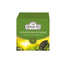 Ahmad Tea Gunpowder Green Tea 500g Premium Quality Loose Leaf Natural Caffeine