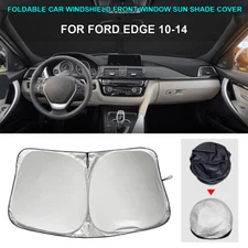 For Ford Edge 2010-2014 Windshield Visor SunShade Custom Made Sun Shade w/Bag