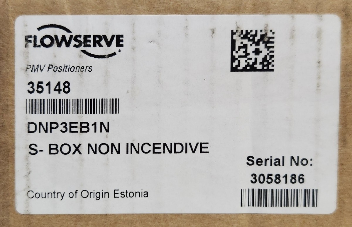 FLOWSERVE DNP3EB1N ACCORD Controls S Box NON INCENDIVE PS PM
