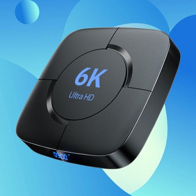 TV Box Voice Assistant 6K 8K 3D Wifi6 2.4G&5.8G 4GB RAM 64G Media player Top Box