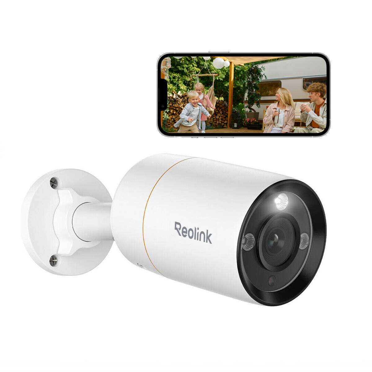 Reolink 12MP PoE Security IP Camera 2-Way Audio AI Detection Outdoor  RLC-1212A