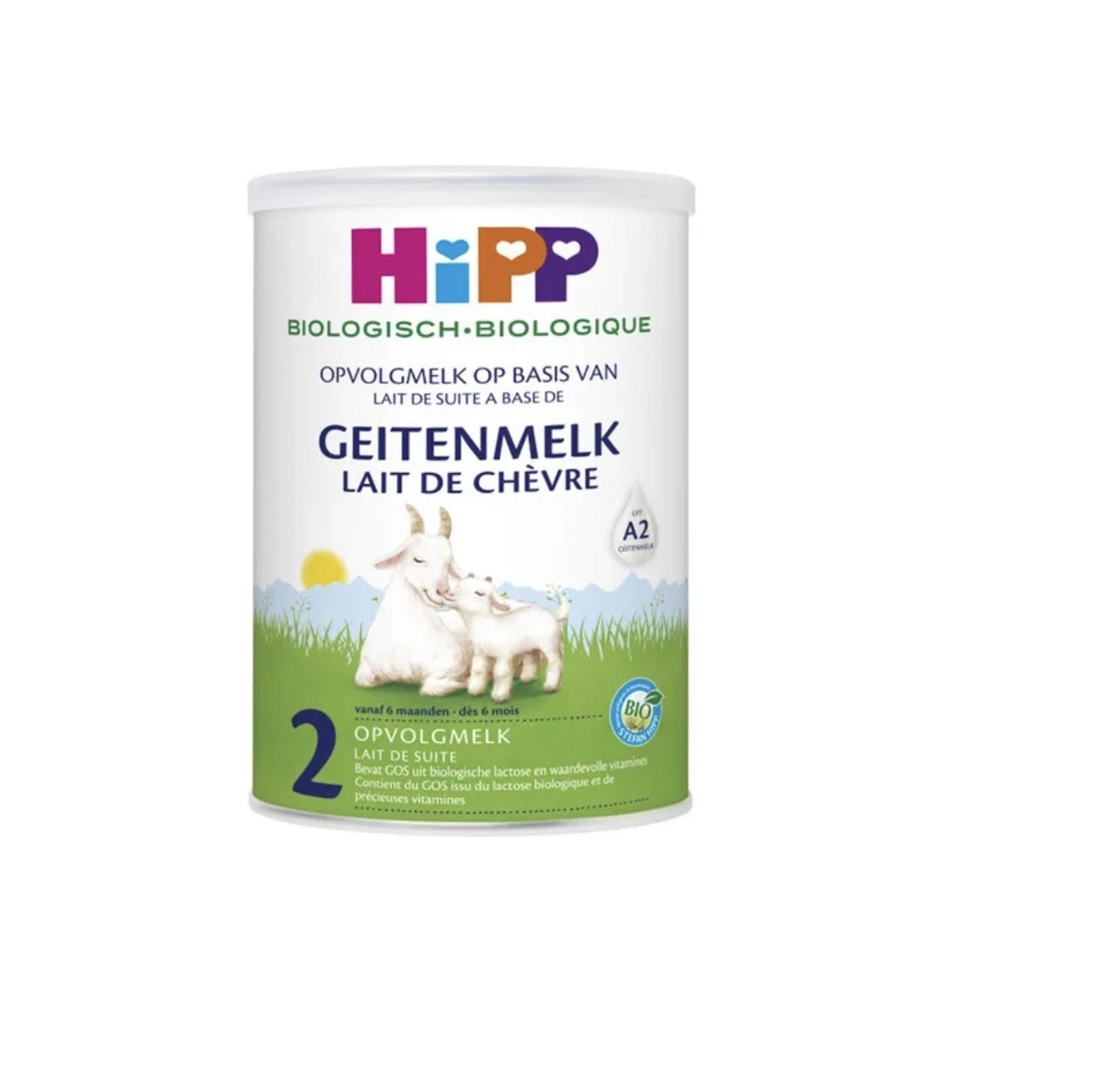 HiPP 2 Organic Goat Milk Follow-On Formula 400 G Dutch For Ages 6-12 Months