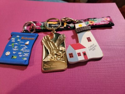 Lot Of 4 Keychains  Rare And Unique