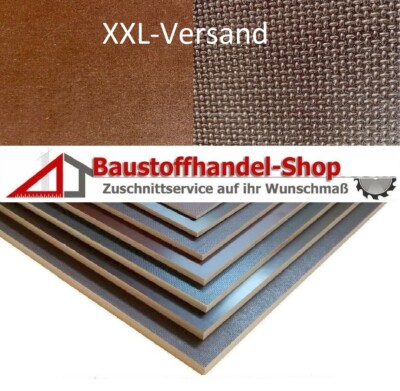 Siebdruckplatte 12mm Anhängerplatte Multiplex Bodenplatte 80 /m² Zuschnitt F/W