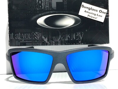 NEW Oakley CABLES Blue Steel PRIZM Sapphire Blue Lens Sunglass