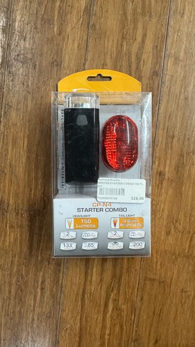 Serfas Starter Combo LED Cycling Headlight/Taillight Combo CP-N4/TL-415 Black - Picture 2 of 3