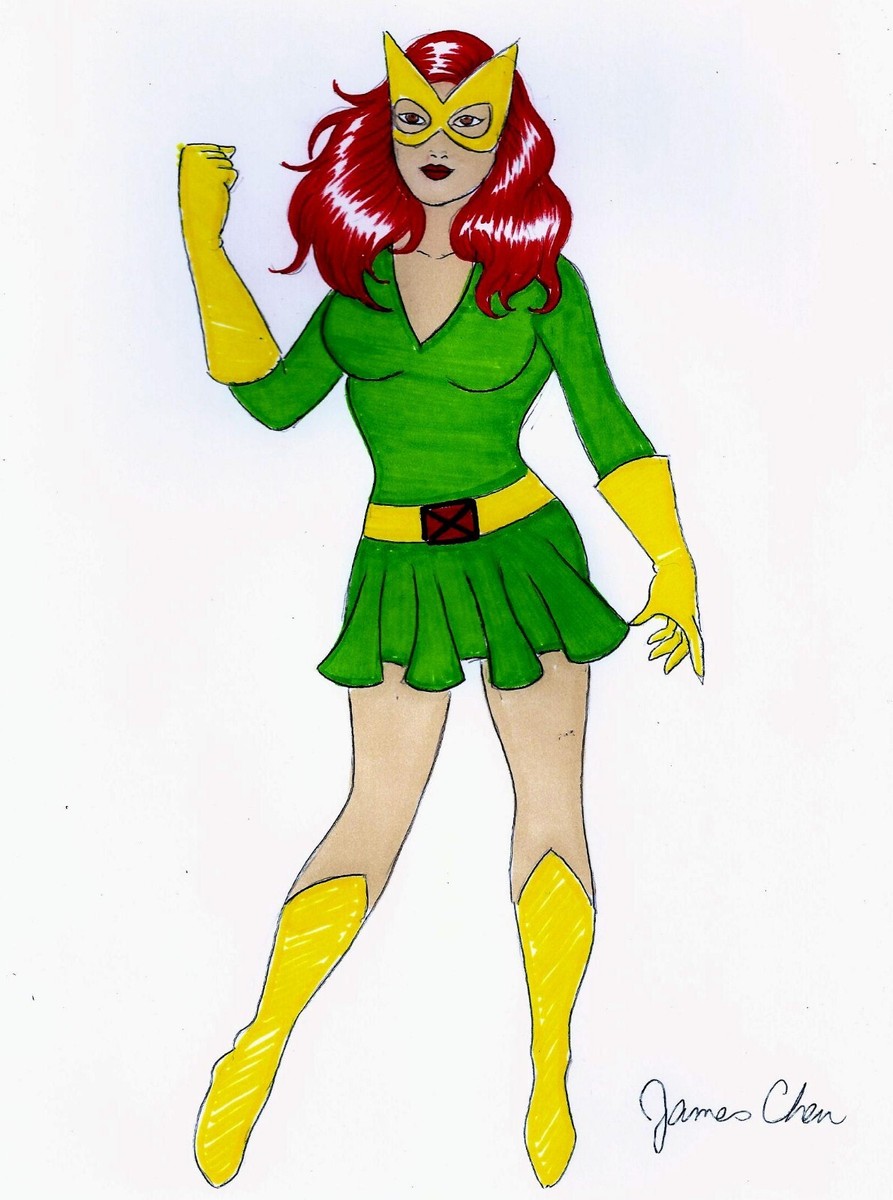 Costume Originale Di Jean Grey How Strong Are They Episode 3 (JEAN