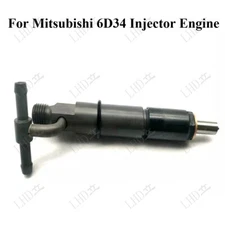 For Mitsubishi 6D34 Injector Engine Parts Forklift Excavator Diesel Engine～